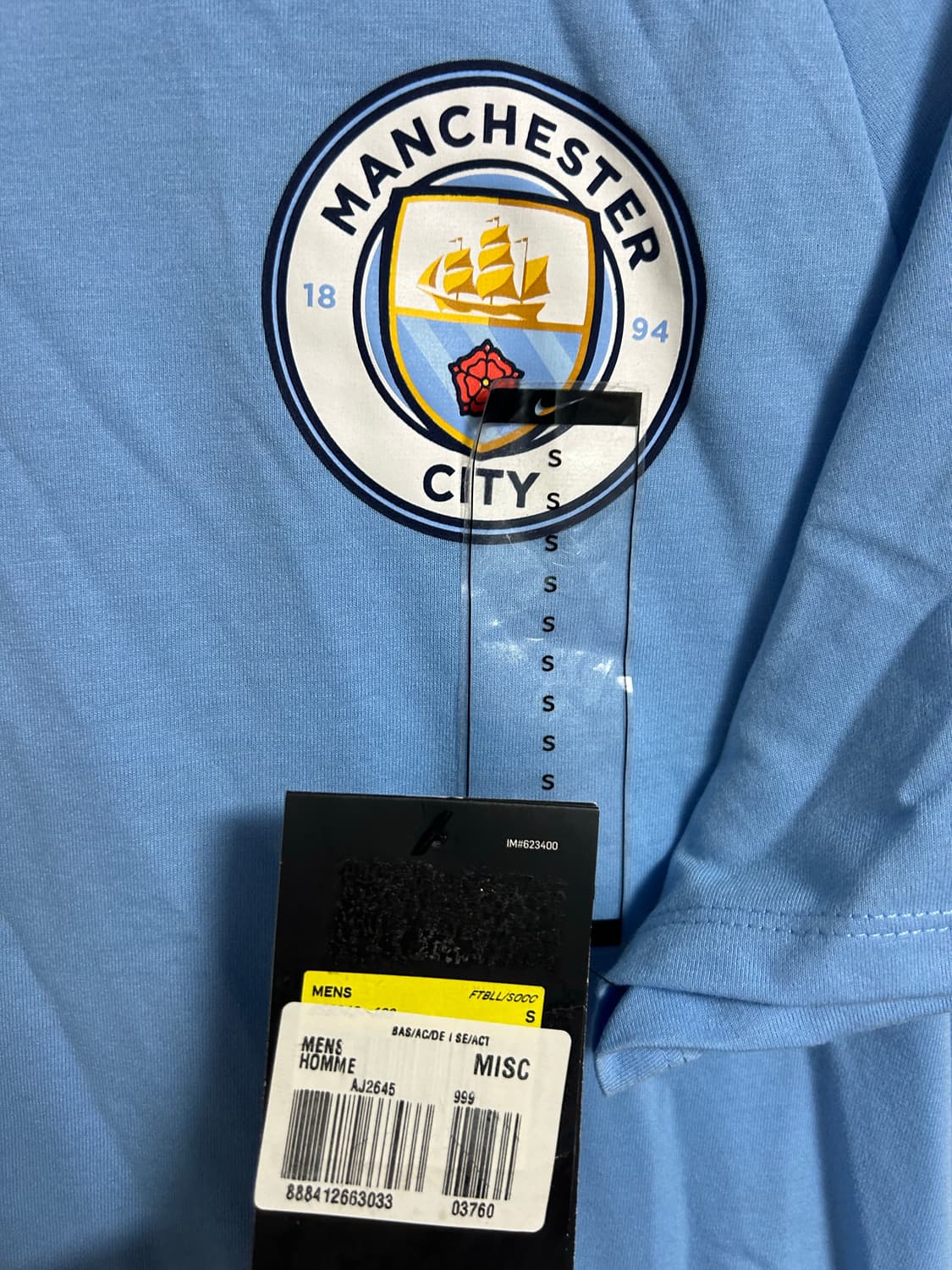 나이키 맨체스터시티 반팔 S사이즈 팜 상품이미지4