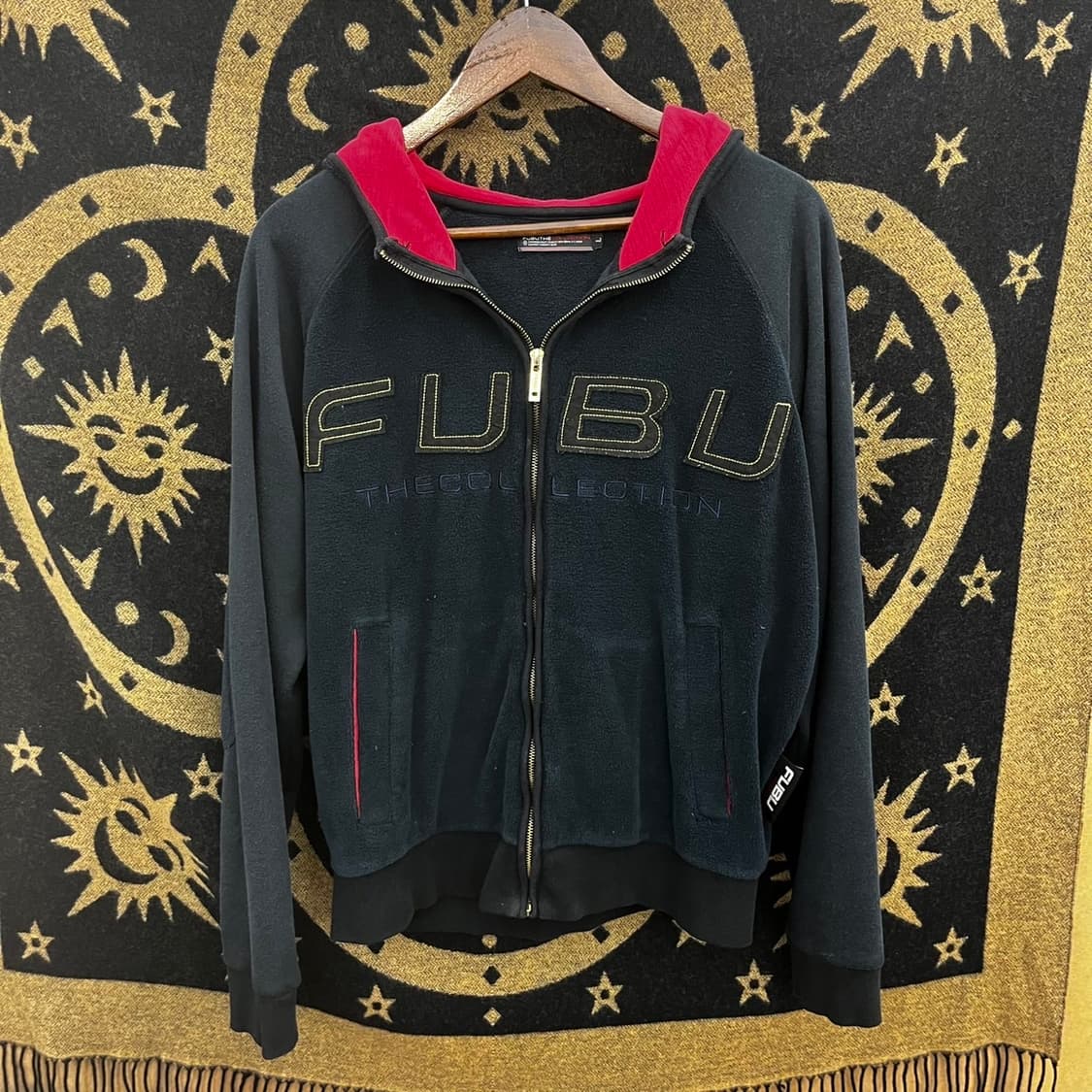 푸부 FUBU 희귀 스트릿 레트로 펑크 빅로고 후드집업 K0187 상품이미지3