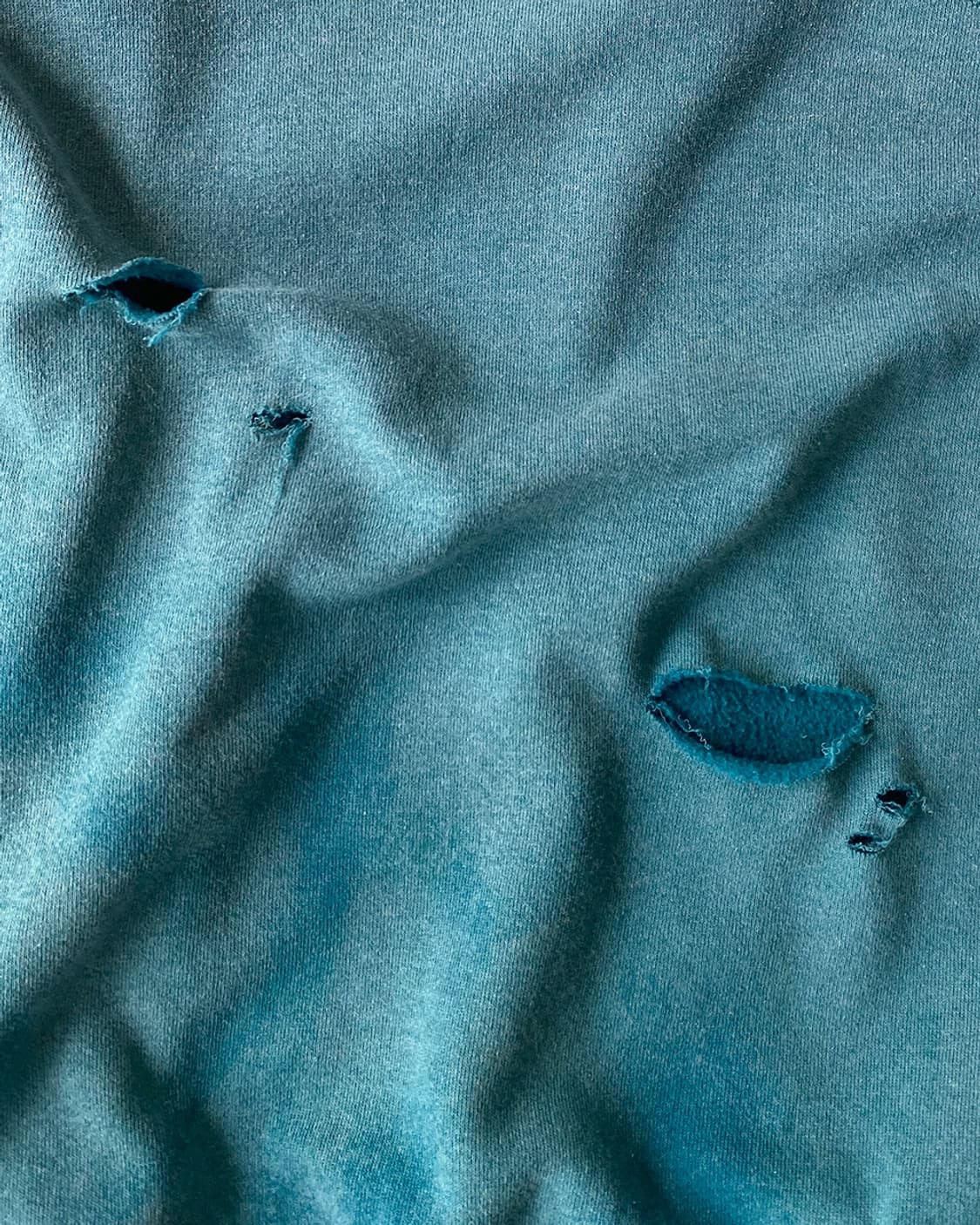 90s 빈티지 디스트로이드 페인팅 플레인 맨투맨 상품이미지5