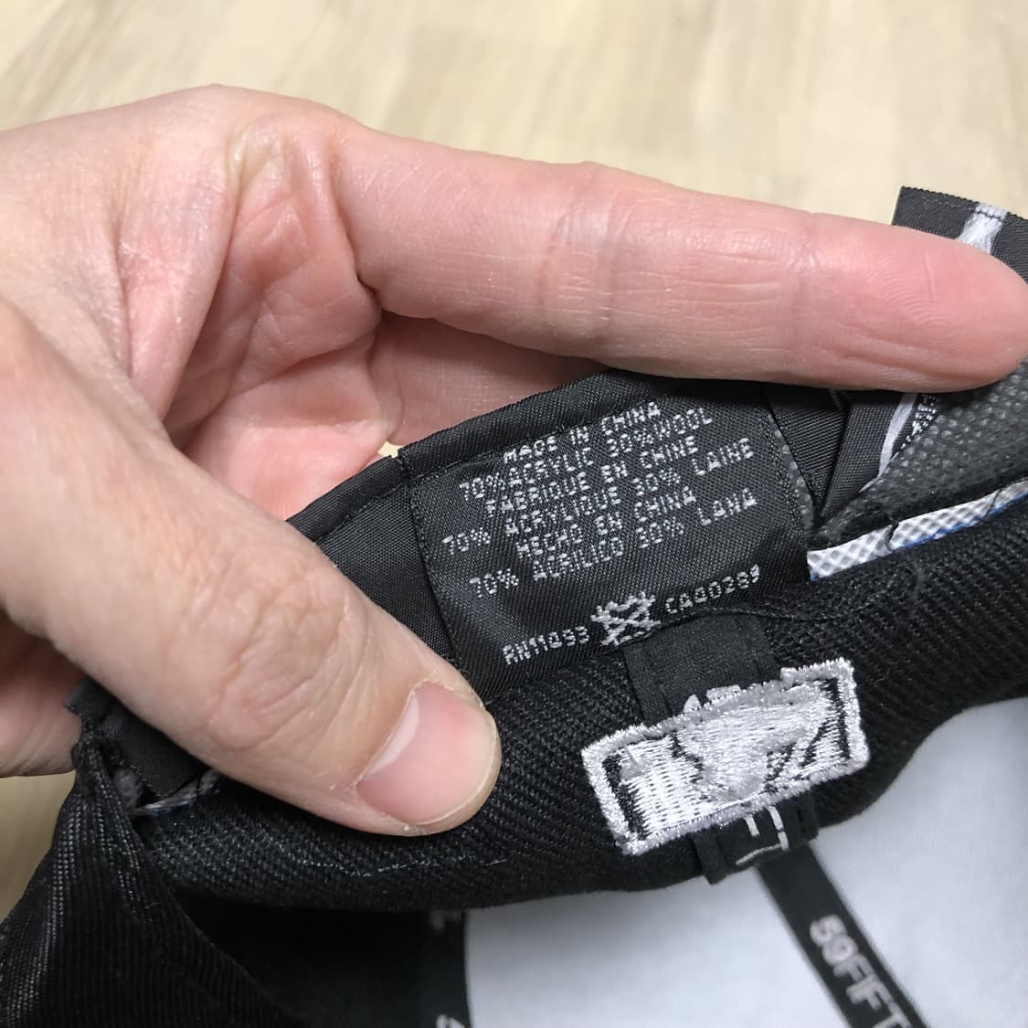 (7 1/4 (57.7cm) 뉴에라 59FIFTY 뉴욕 양키즈 블랙 캡 상품이미지9