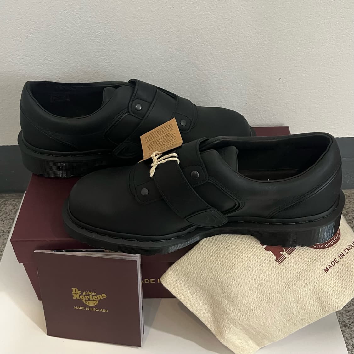 [280]키코 코스타디노브 x 닥터마틴 26ss 스트랩 슈즈 상품이미지2