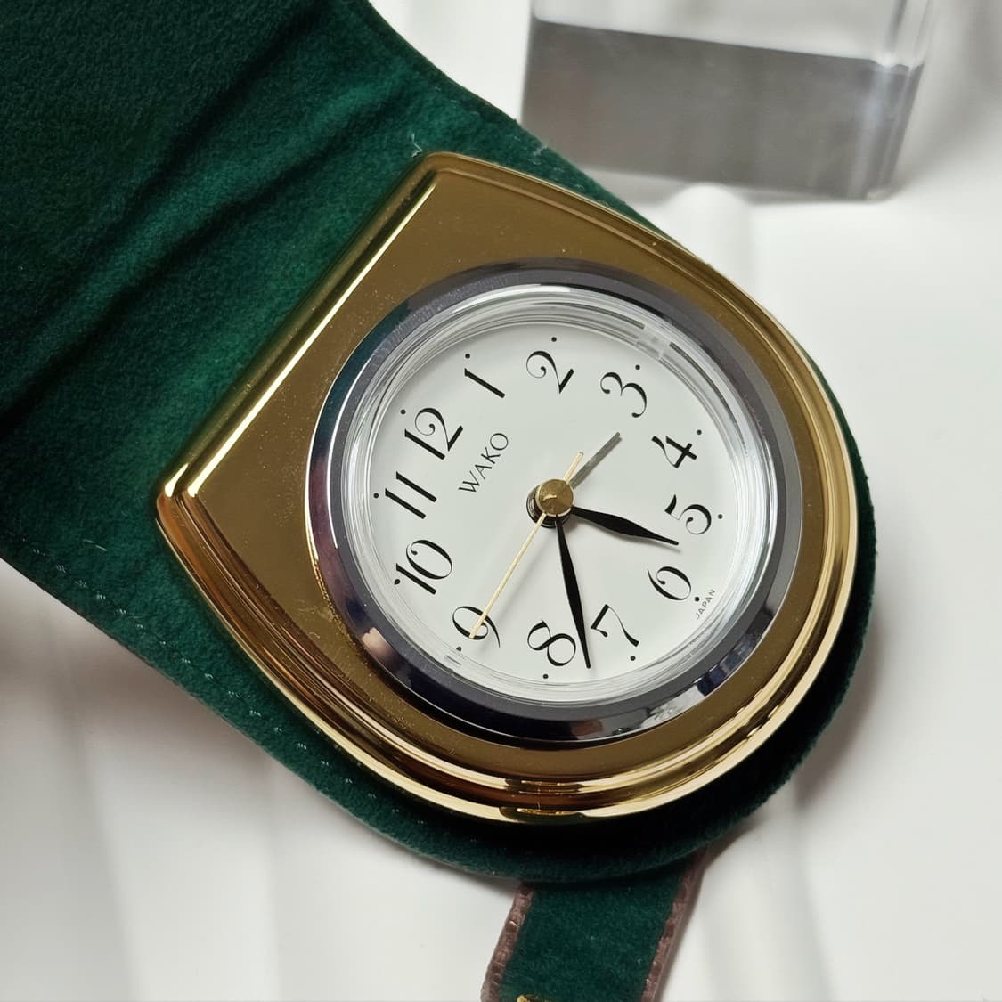 80s90s 긴자 와코 빈티지 트래블 클락 상품이미지3