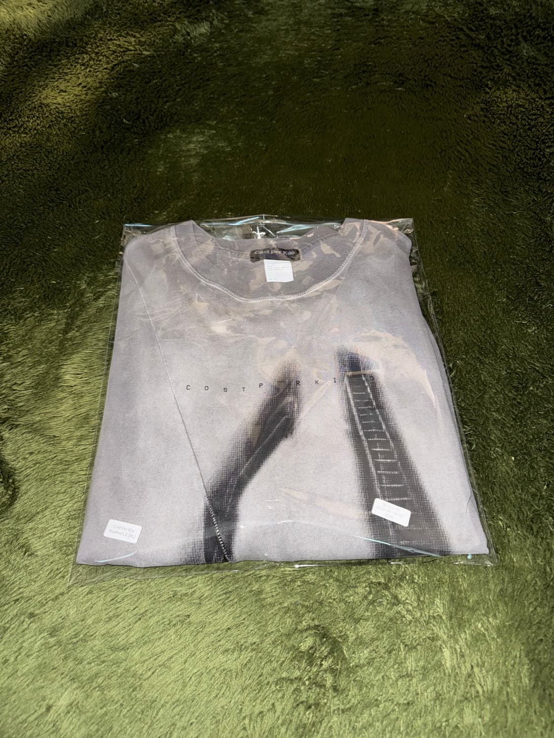 [XL] 코스트 퍼 킬로 더티 블리치드 워싱 라이트웨이트 롱슬리브 상품이미지10