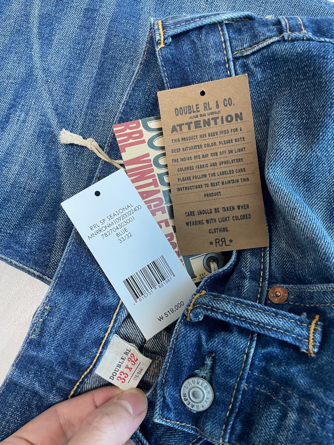 RRL 그랜드폴스 33X32 상품이미지4