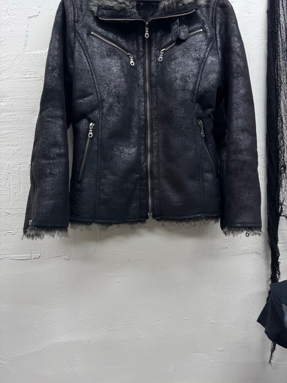 Unknown 00s vkei trimming fur jacket 상품이미지5