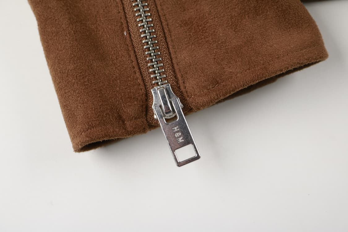 [여성 M] H&M 스웨이드 라이더 자켓 상품이미지7