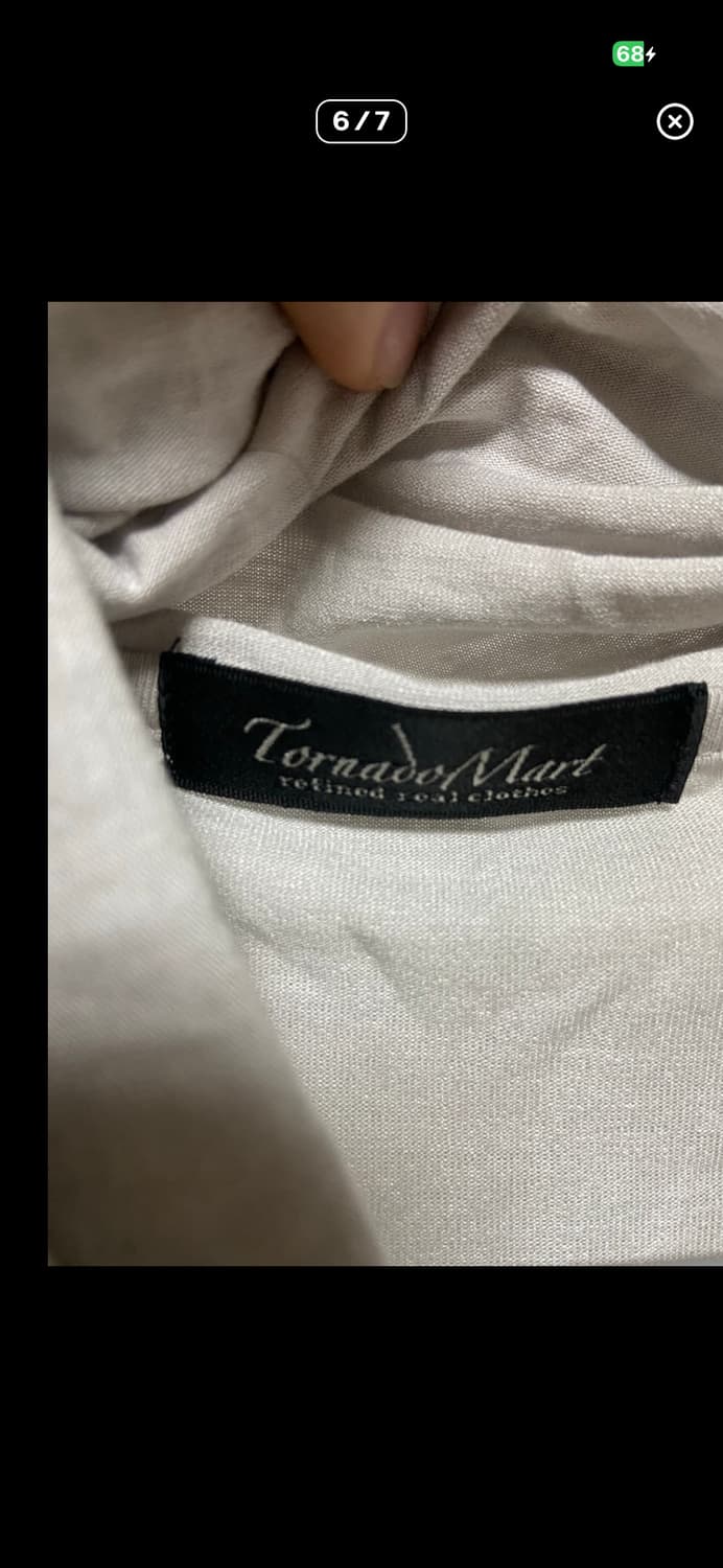 TORNADO MART draped layered long sleeve  상품이미지6