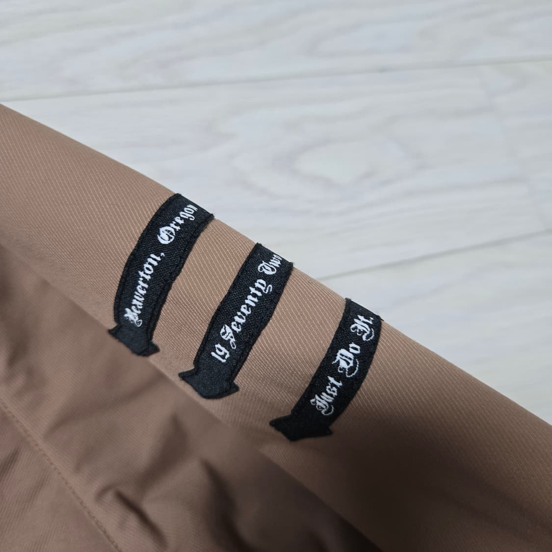 나이키 빈티지 브라운 바시티 자켓 상품이미지4