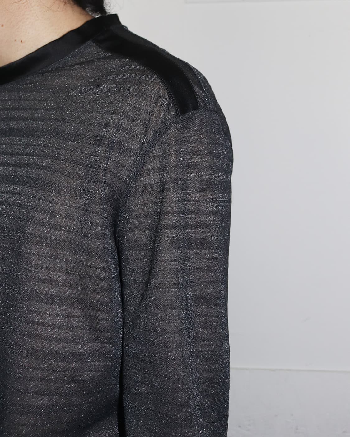 베르사체 글리터 시스루 롱슬리브 상품이미지3