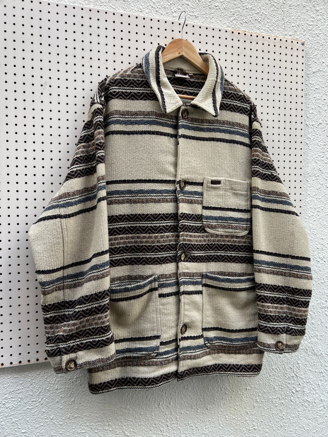 1990s THE TRADER JEANS COMPANY 에스닉울자켓 상품이미지3