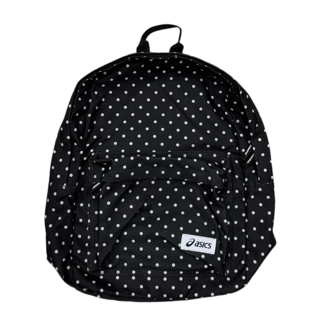 아식스 빈티지 모리걸 도트 땡땡이 백팩 가방 블랙 상품이미지1