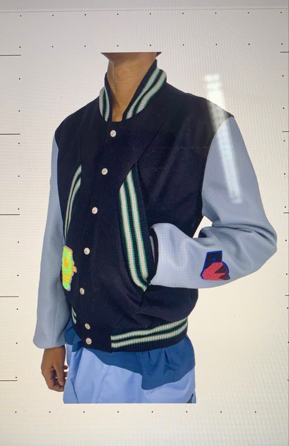 Kiko Kostadinov Futur Varsity Jacket 상품이미지4