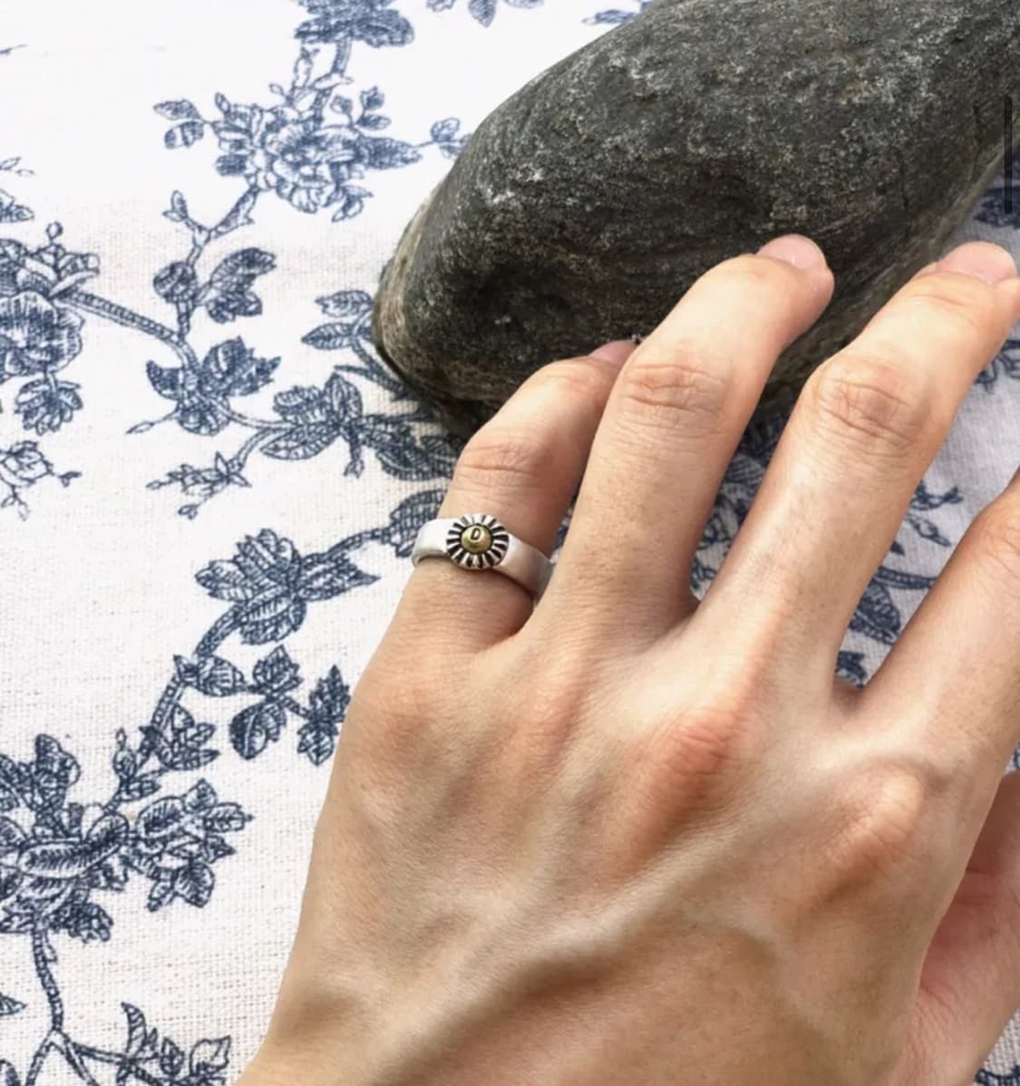 [Wille&Duffy]윌리앤더피 선플라워 실버 링 상품이미지10