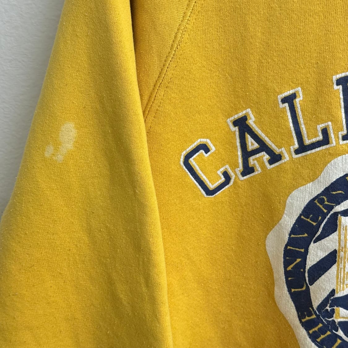 usa artex 캘리포니아 유니버시티 옐로 맨투맨 s 상품이미지3