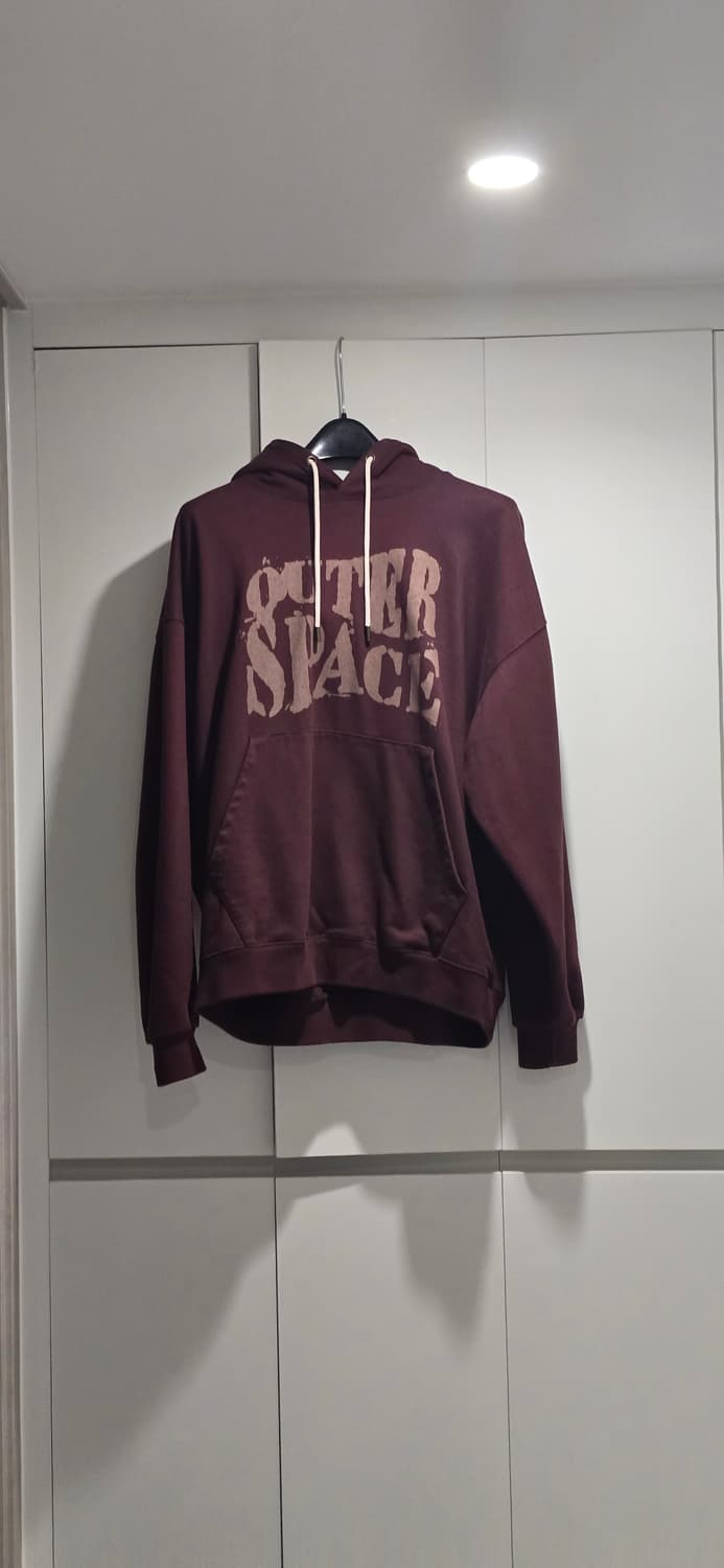 에즈카톤 스페이스 헤비코튼 후드 버건디 2xl 상품이미지1