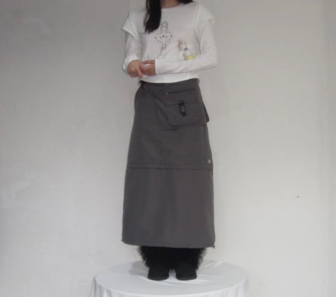 Coyseio 스마트얼반유즈풀 suu 카고 2way 스커트 상품이미지2