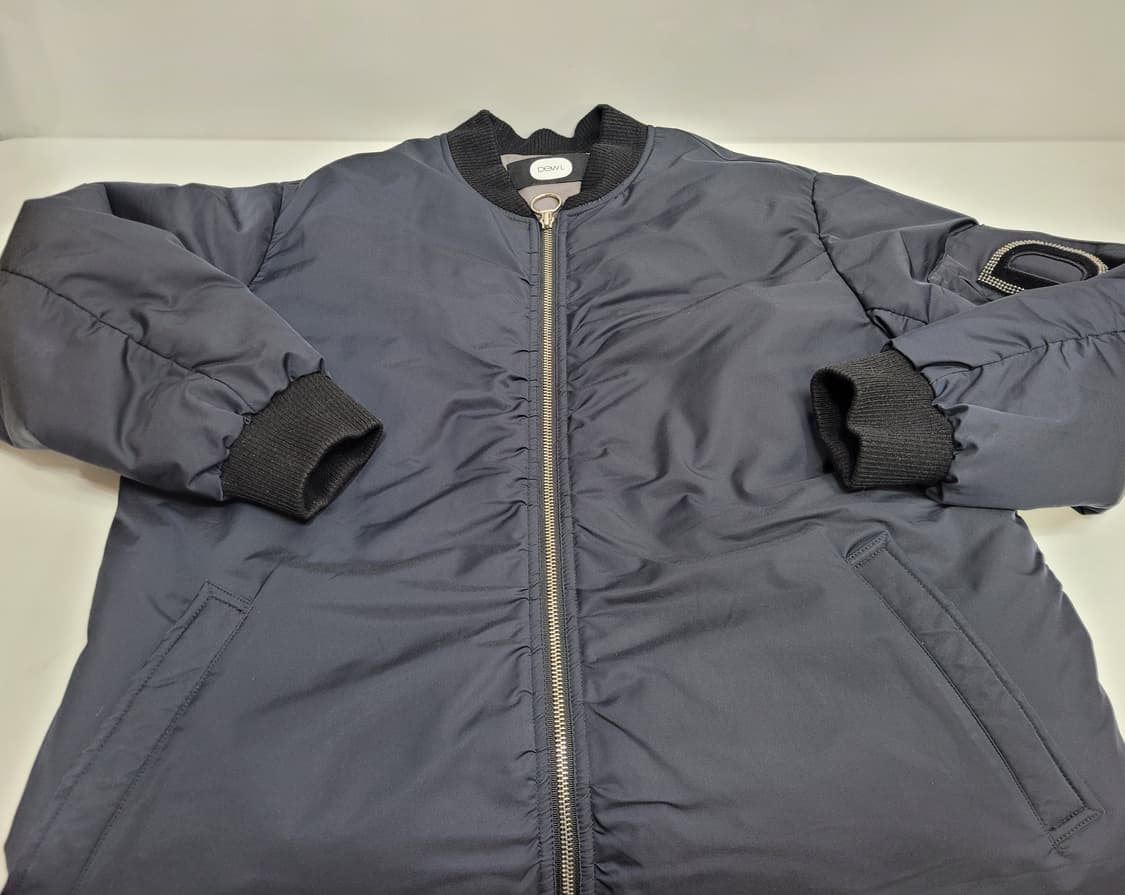 DeWL 듀엘 덕다운 롱 패딩 블루종 자켓 / 여 85 (55) 네이비
 상품이미지3