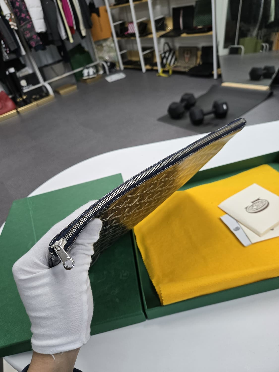 [A급컨디션]고야드 클러치백mm 상품이미지5