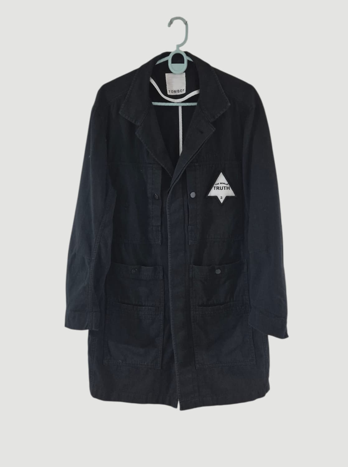톰보이 여자 롱자켓 상품이미지1