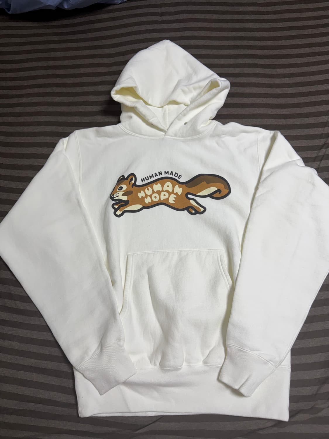 휴먼 메이드 휴먼 호프 헤비웨이트 후드 화이트 S 상품이미지2