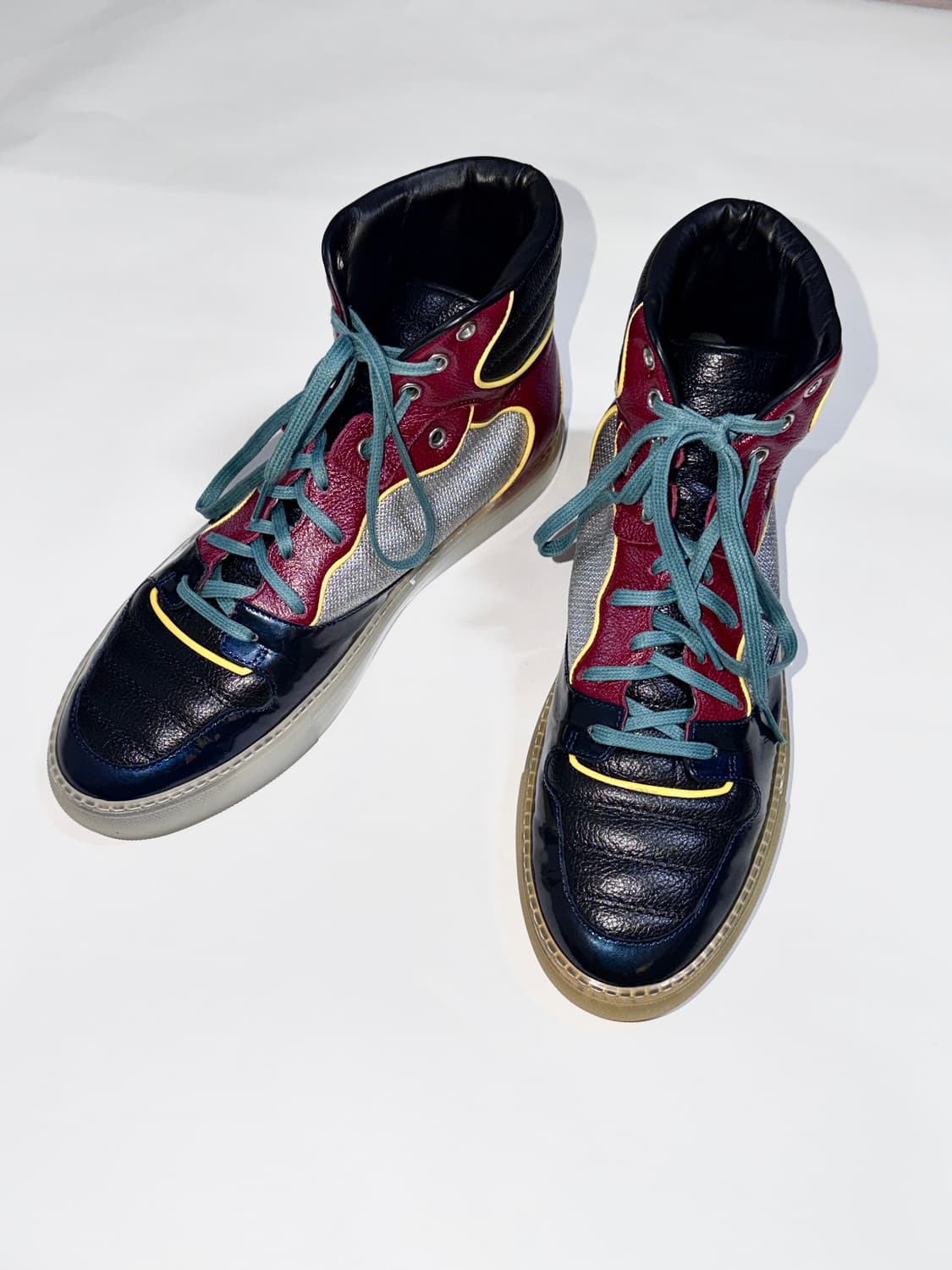 발렌시아가 멀티컬러 하이탑 스니커즈 42 상품이미지9