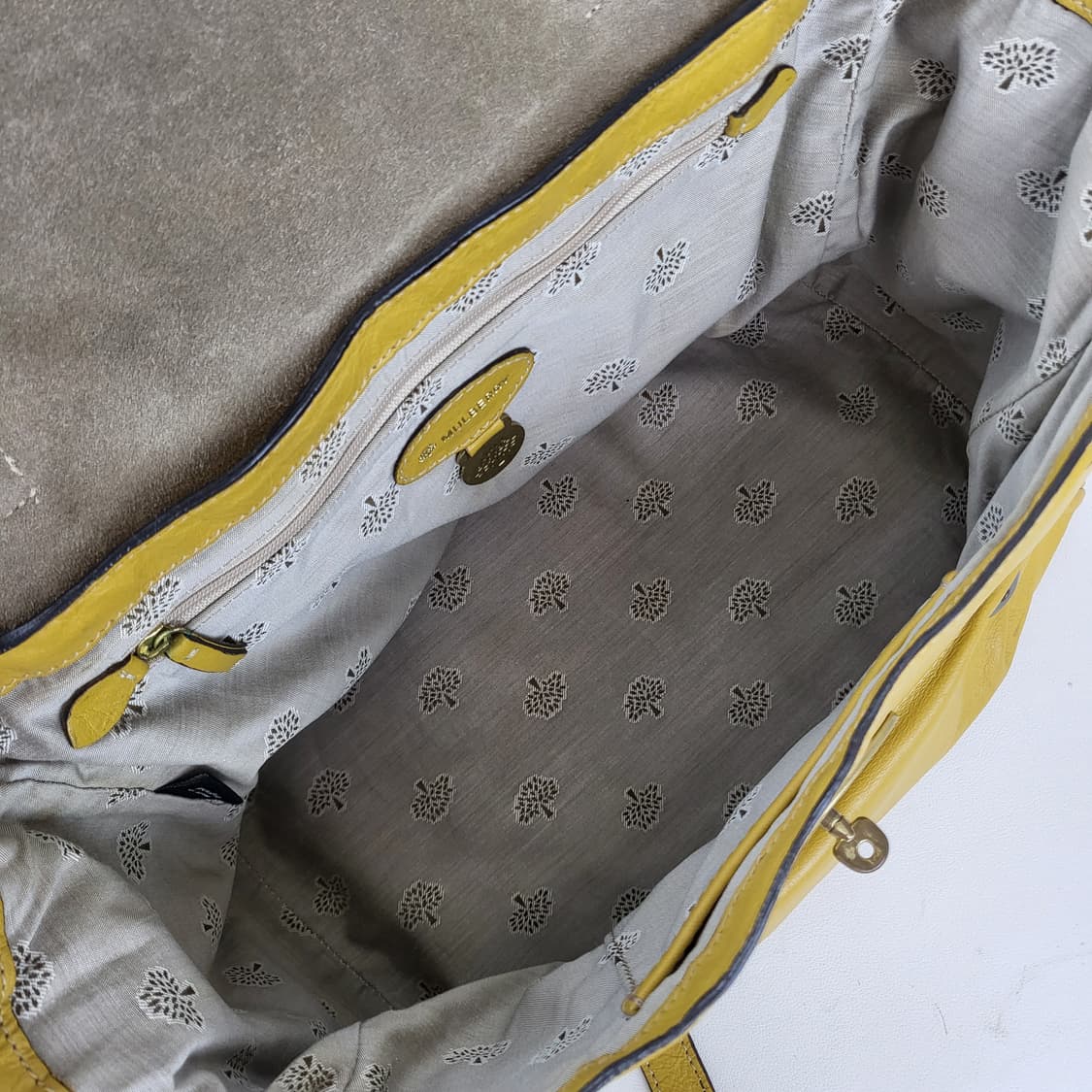 정품 멀버리 알렉사백 머스터드 미듐 상품이미지10