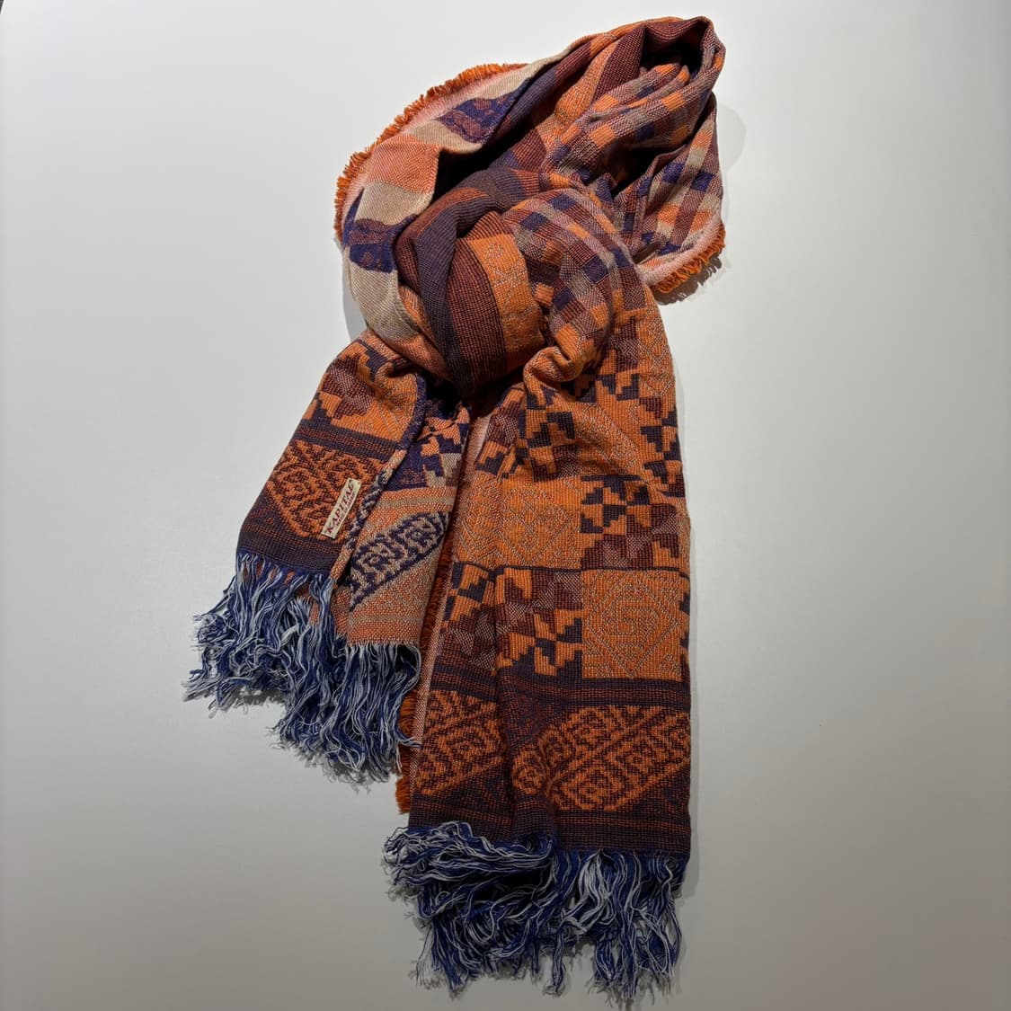 캐피탈 kapital 패치워크 머플러 상품이미지1