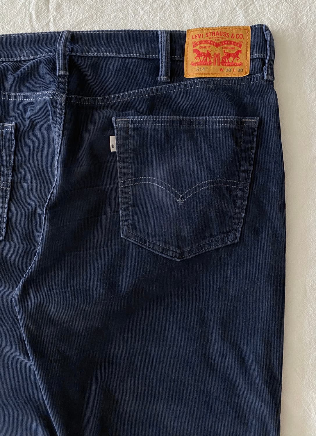 리바이스 514 코듀로이 팬츠 (네이비) 상품이미지6