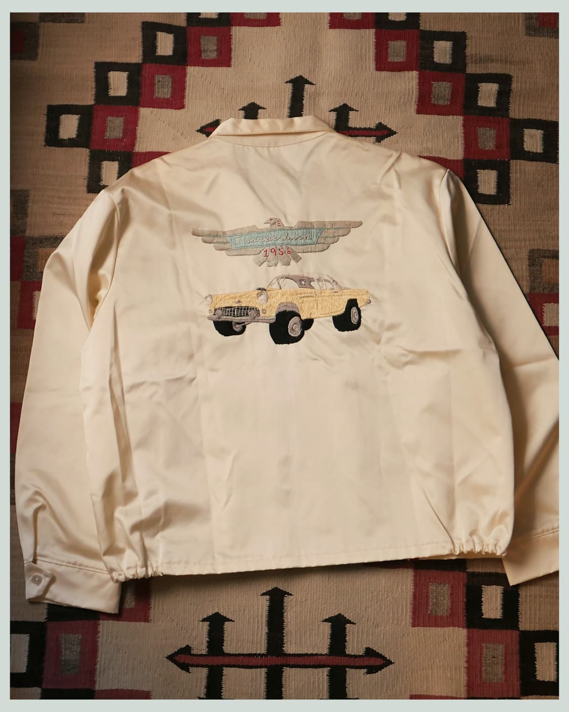 *50-60s Satin Car Club Racing Jacket  상품이미지2