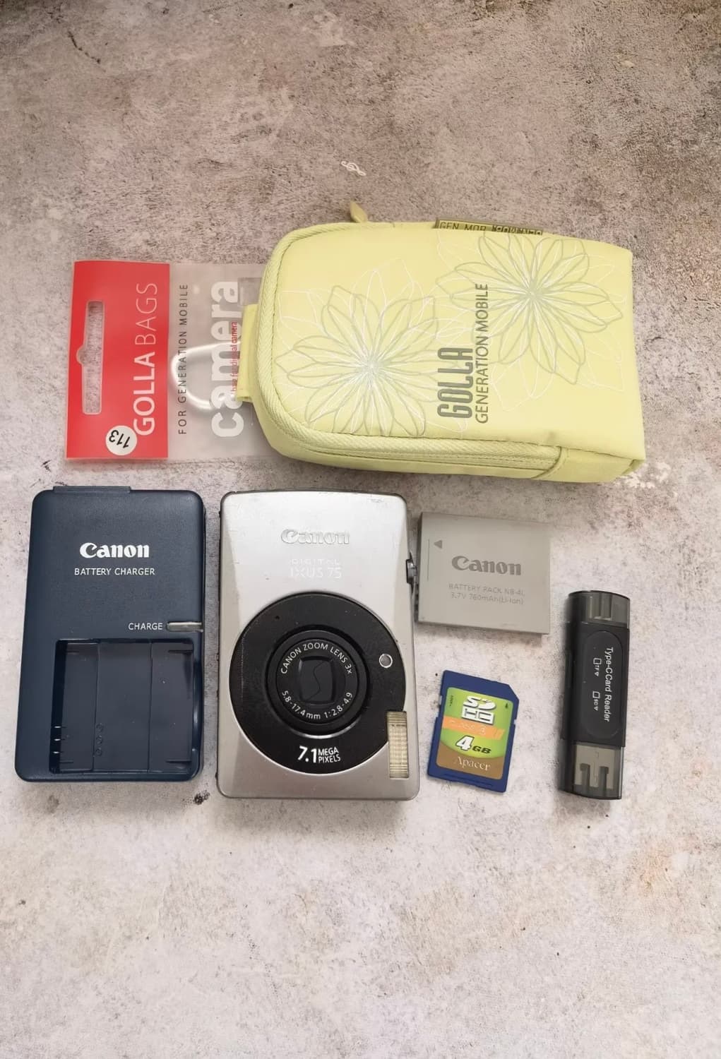 캐논 익서스 75 CANON IXUS 75 빈티지 디지털카메라 디카 상품이미지6