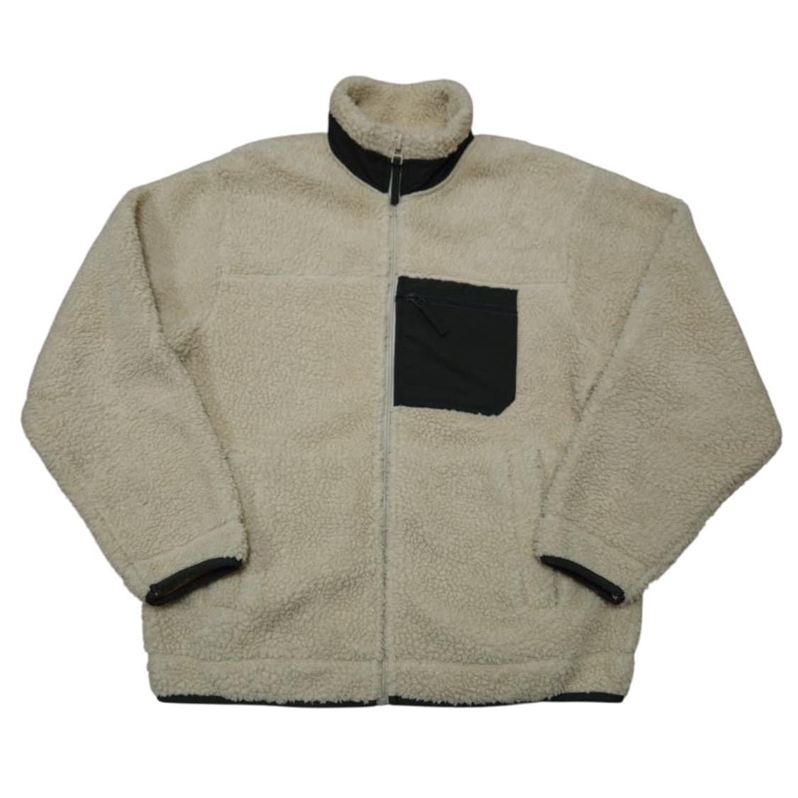 바배) 폴햄 보아 양털 후리스 뽀글이 집업 자켓 상품이미지1