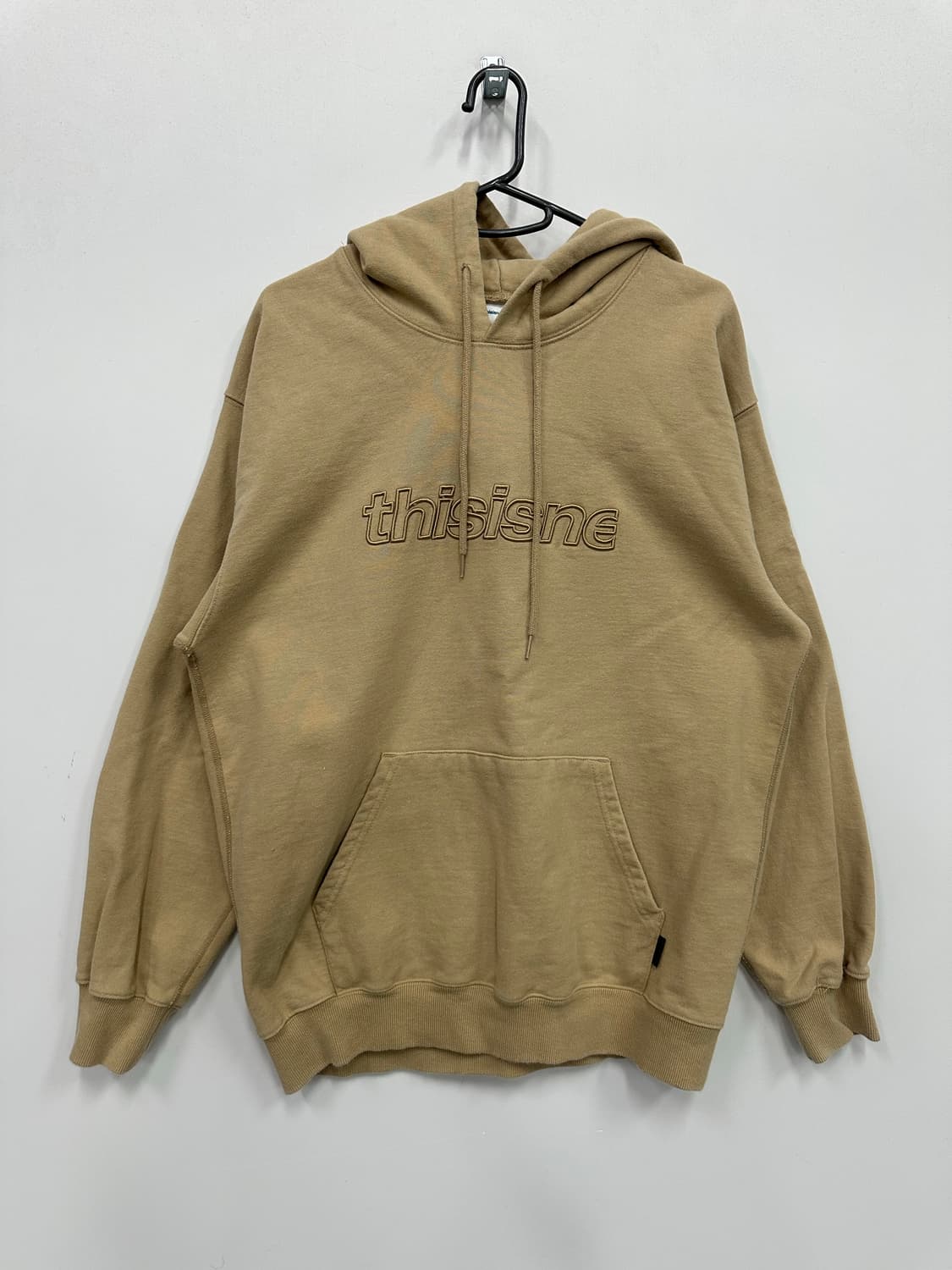 디스이즈네버댓 베이지 후드티  상품이미지1