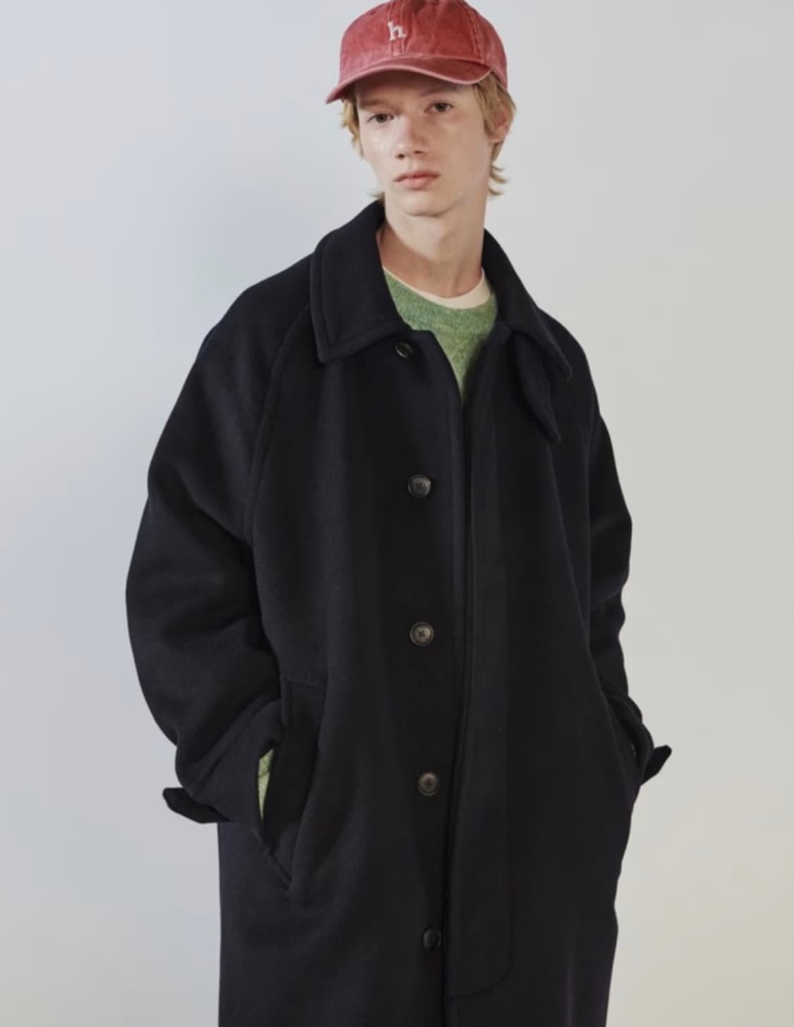 22FW 히스헤지스 (HIS Hazzys) 캐너비 발마칸 코트 L 상품이미지1