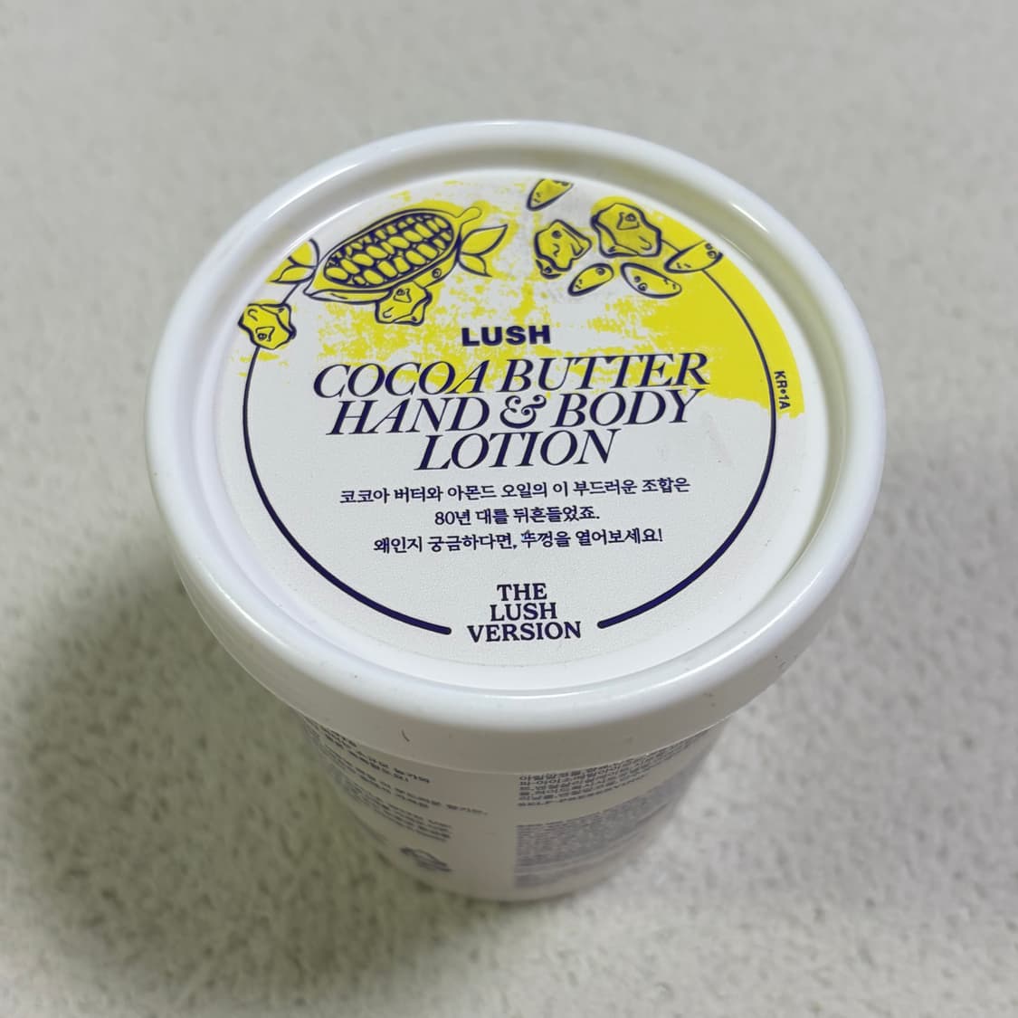 ( 새상품 ) 러쉬 코코아 버터 핸드 앤 바디로션 상품이미지1