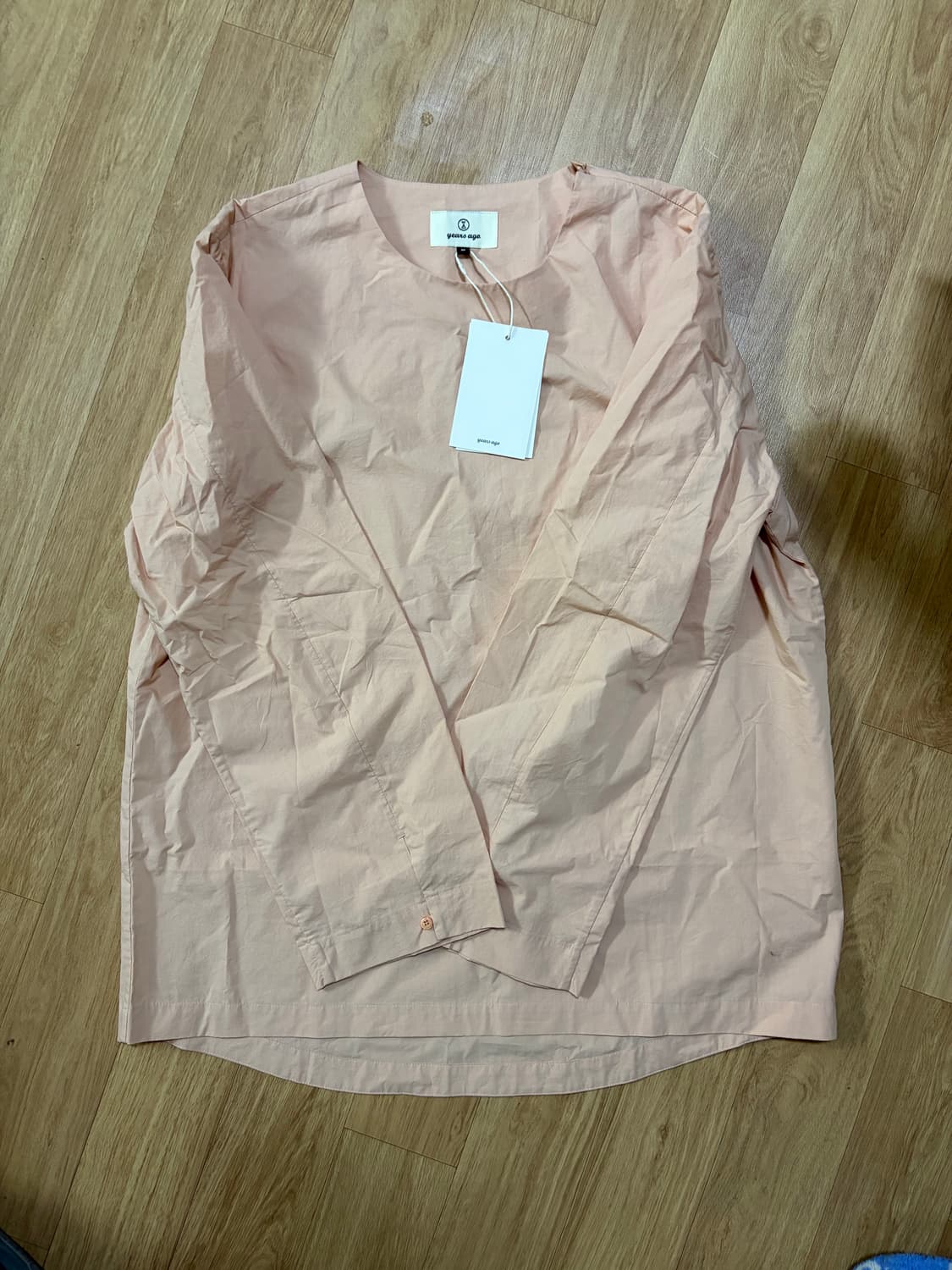 (M,100)이얼즈어고 롱슬리브 긴팔 새상품 핑크 상품이미지1