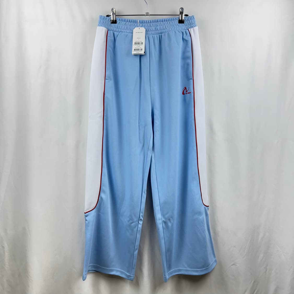 (새상품)(M) 널디 라인 트랙 팬츠 스카이블루 상품이미지2