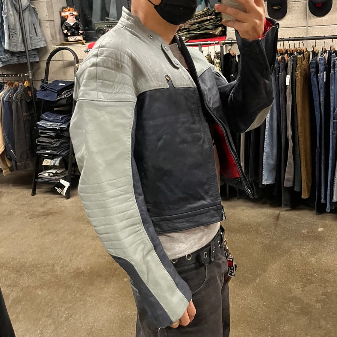 80s BMW 모토라드 라이더 자켓 (105) 상품이미지9