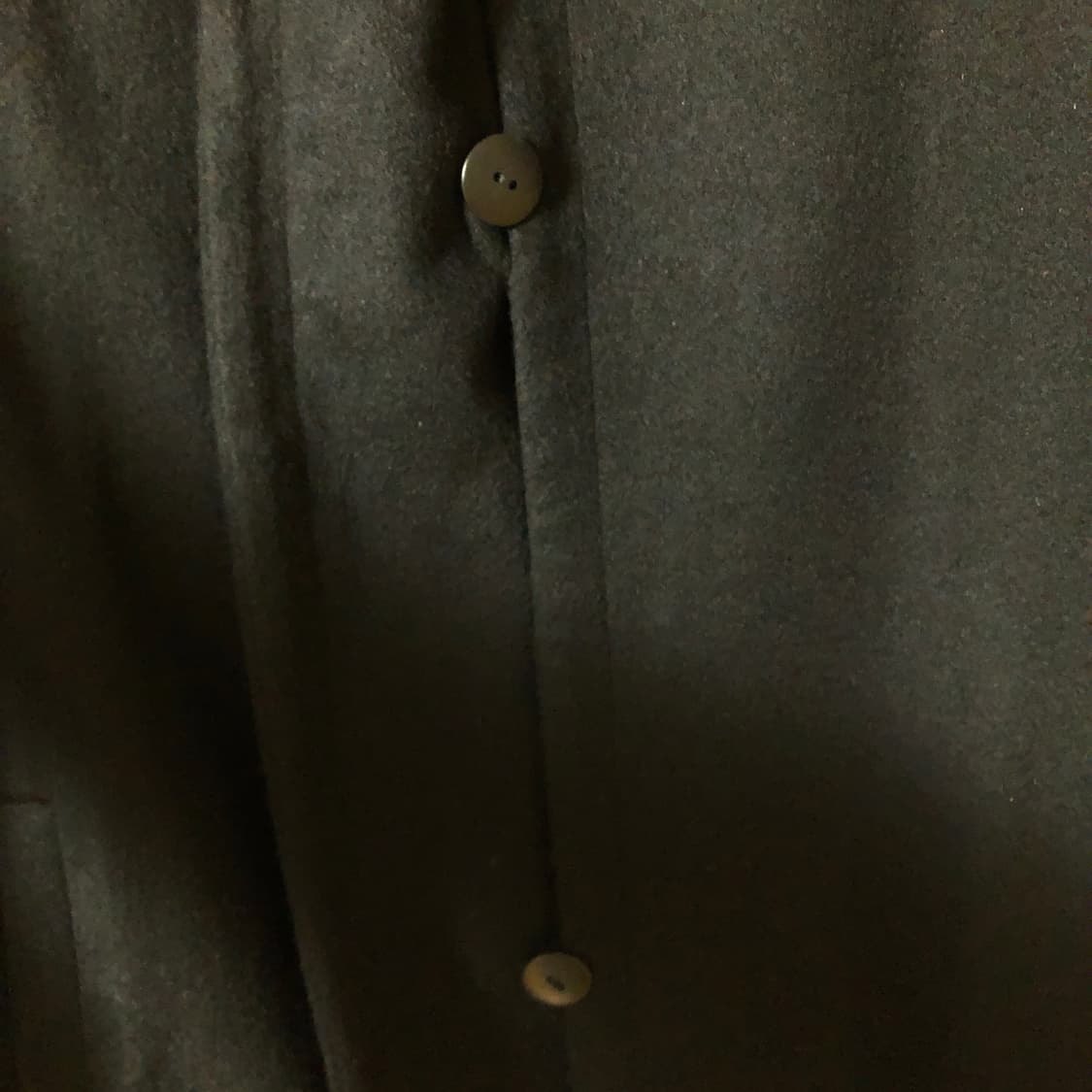 [Vintage] 100% Cashmere Black Coat 상품이미지4