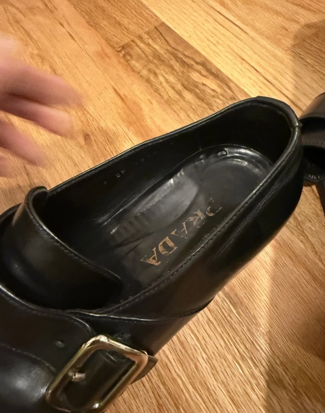 prada 프라다 버클 더비 270-80 상품이미지7