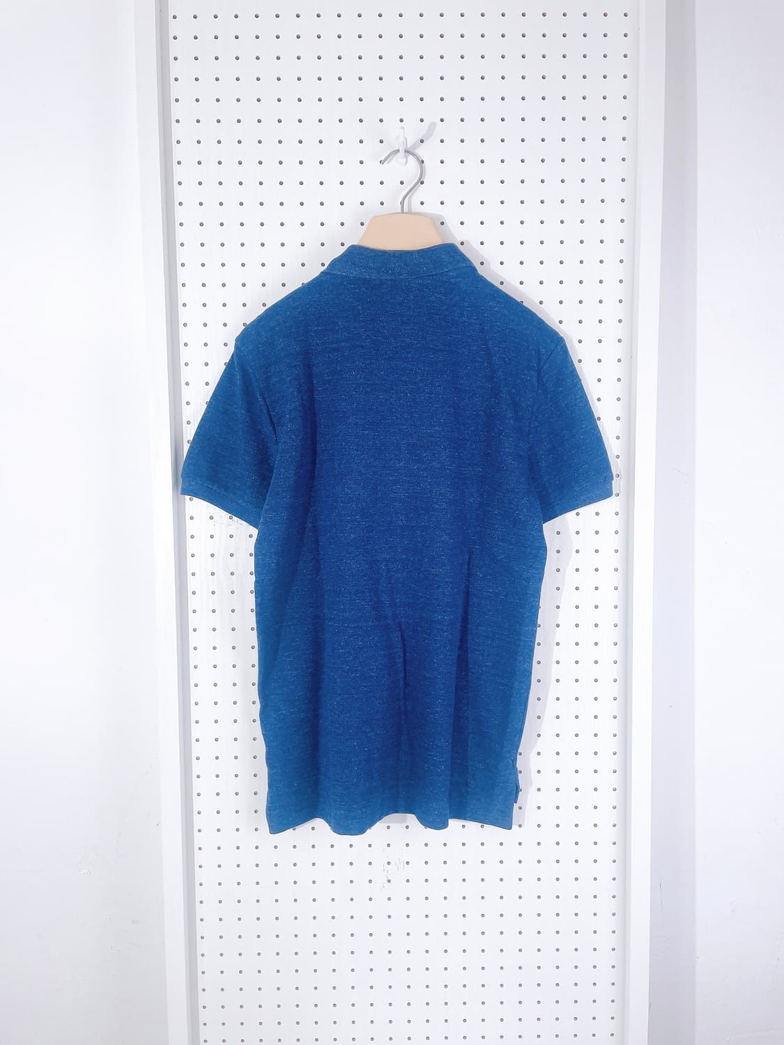 (정품/새상품) 폴로 공용 레드 와펜 카라티 커스텀 슬림핏 상품이미지4