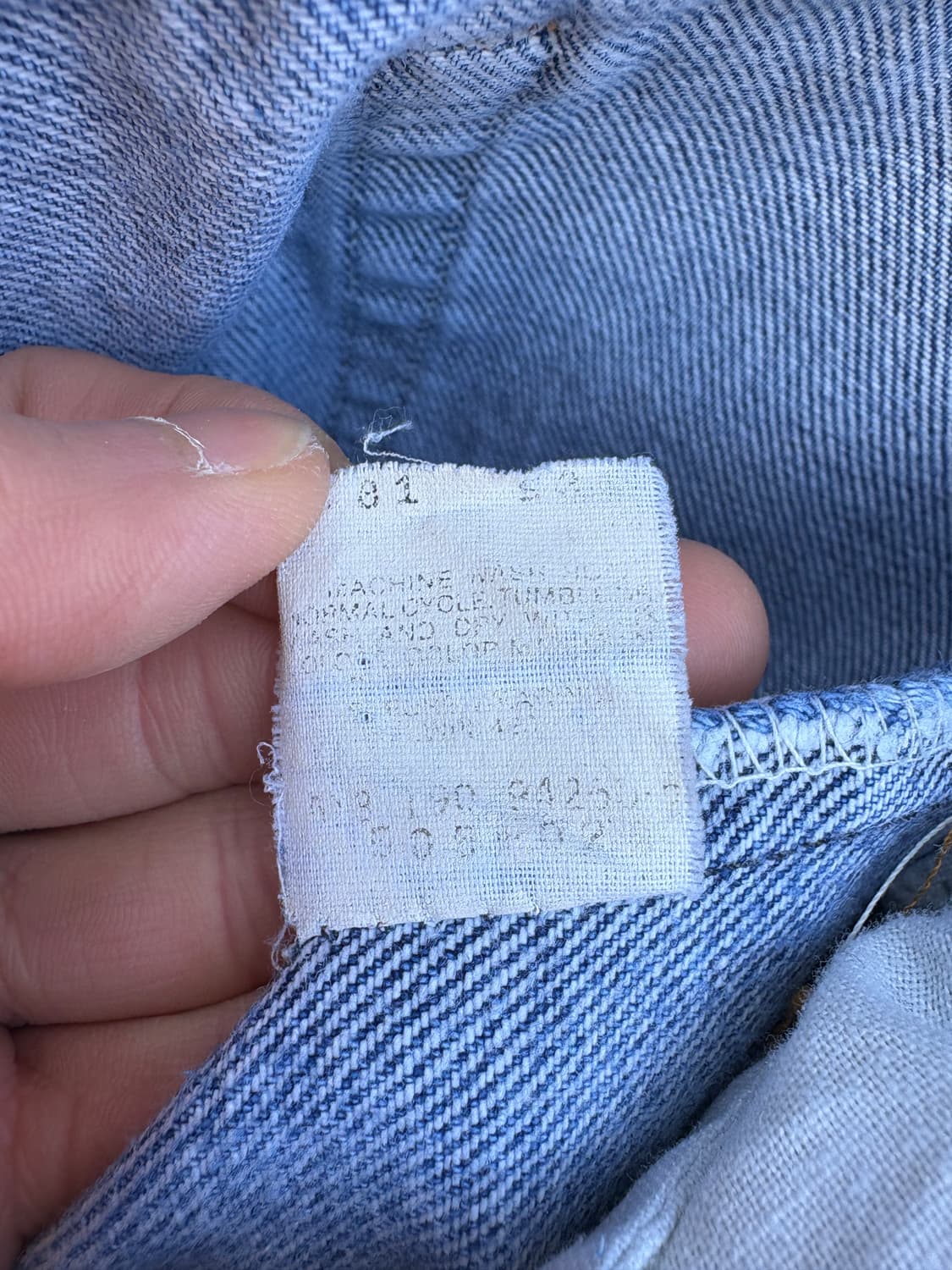 90's 리바이스 505 (미국생산) 상품이미지7