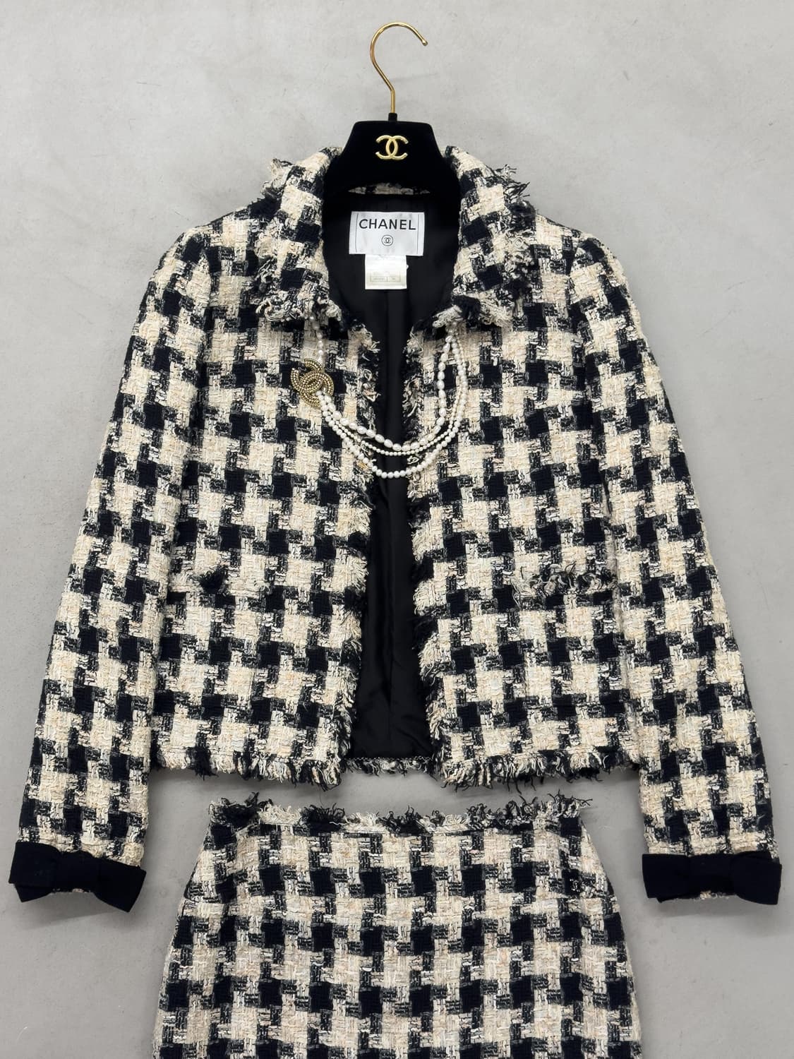 샤넬 트웨드 셋업 상품이미지1