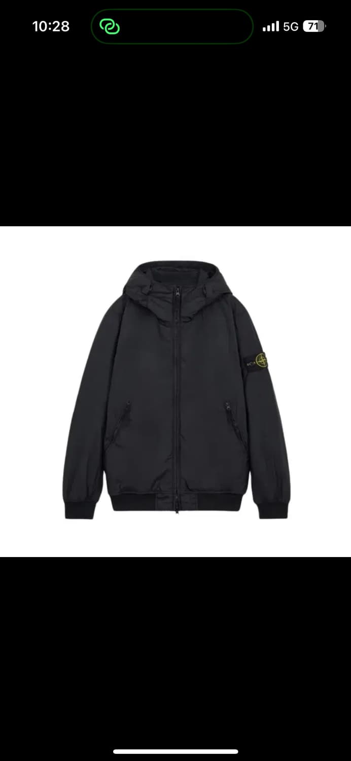 스톤아일랜드 40823 가먼트다잉 자켓 후드 팔아요 상품이미지2