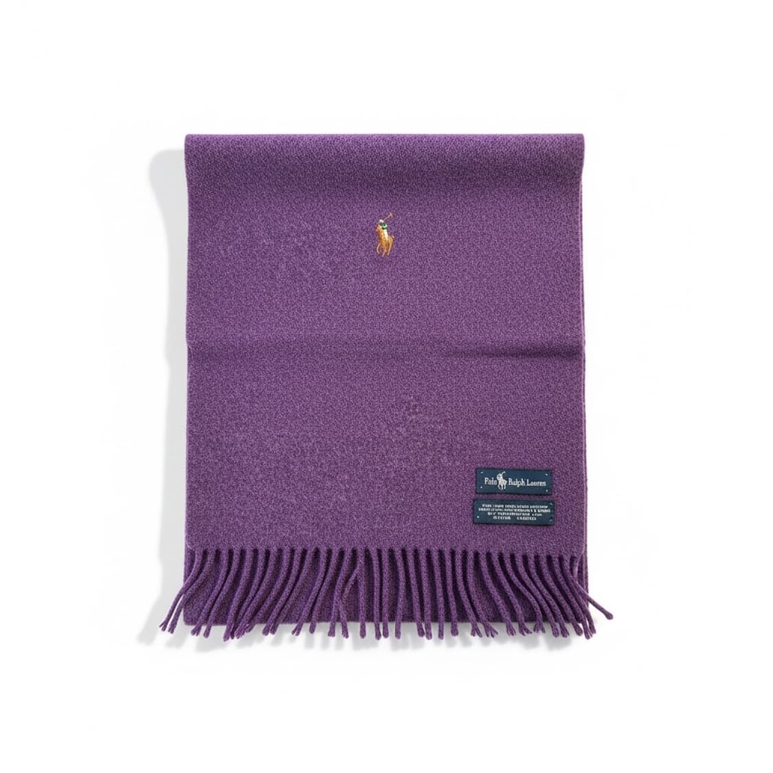 폴로 랄프로렌 램스울 머플러 보라색 상품이미지1