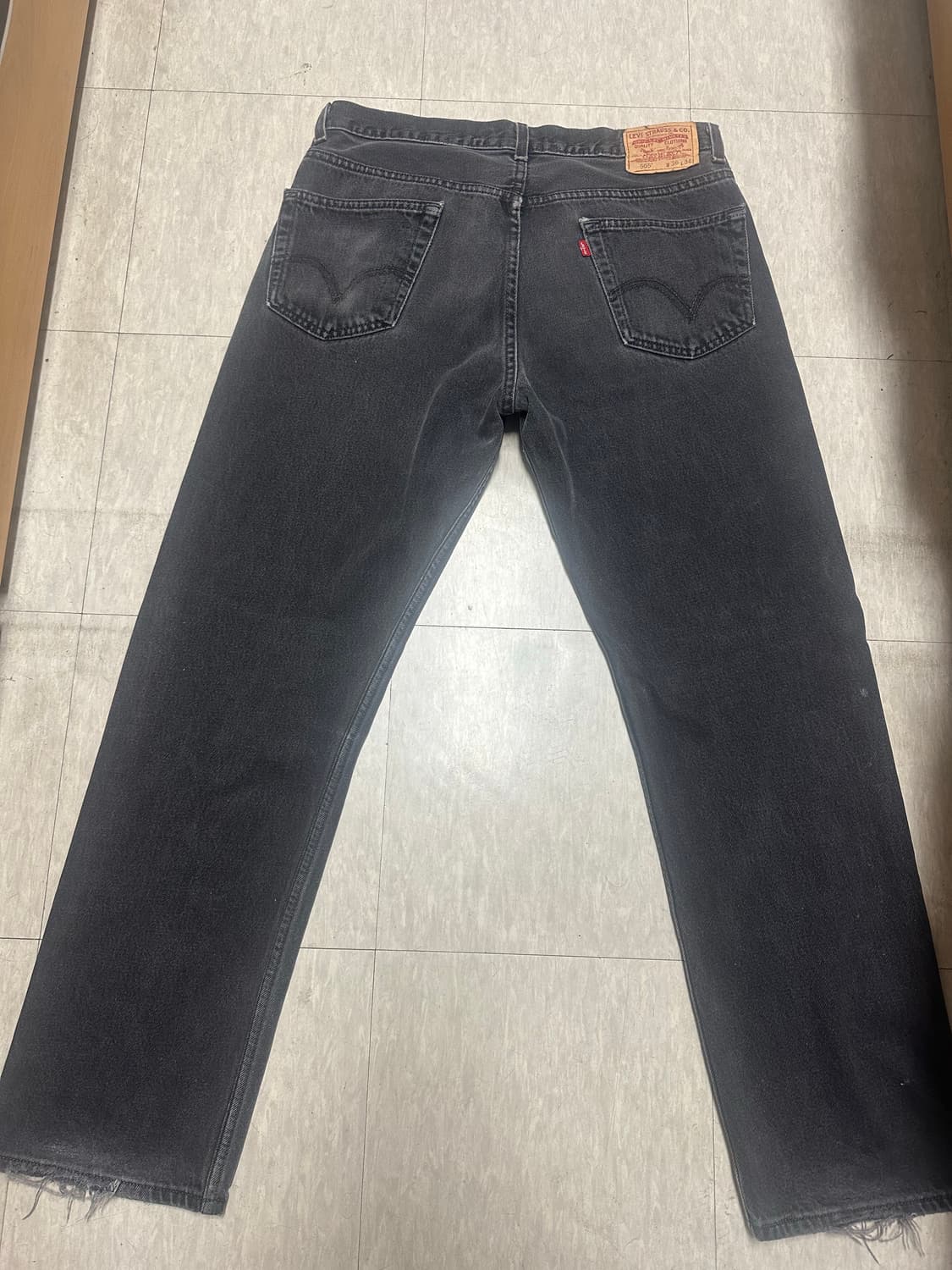 리바이스 505 흑청 상품이미지2