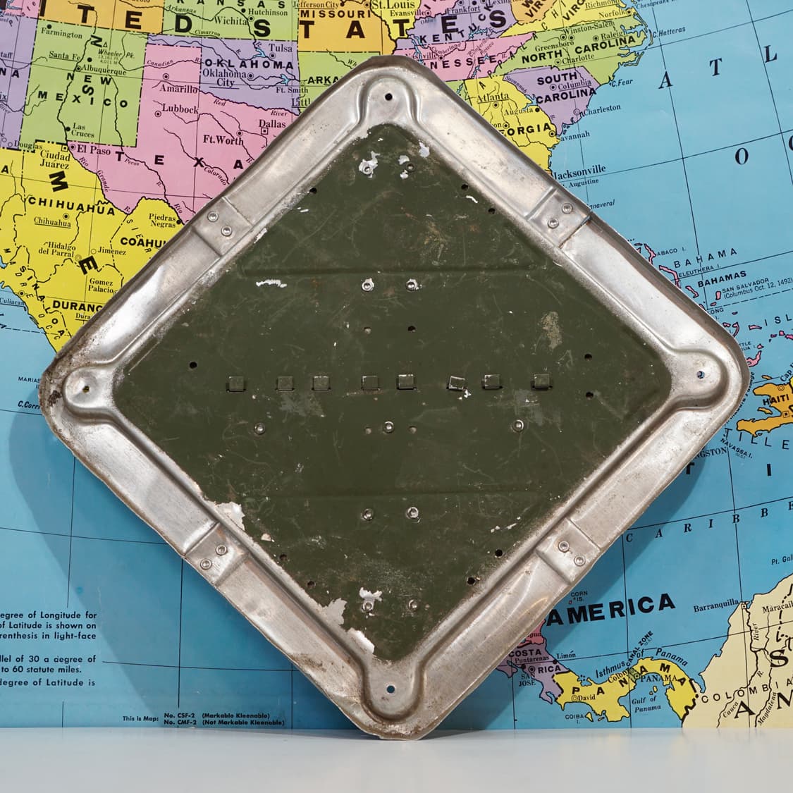 빈티지 소품 Labelmaster 알루미늄 플 프레임 플래카드 상품이미지5