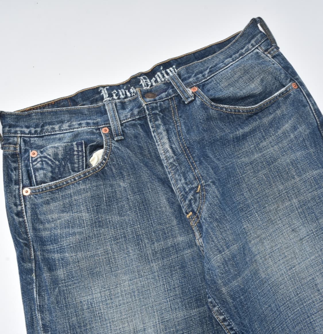 리바이스 506 로우컷팅 청바지 데님팬츠 N0781 상품이미지4