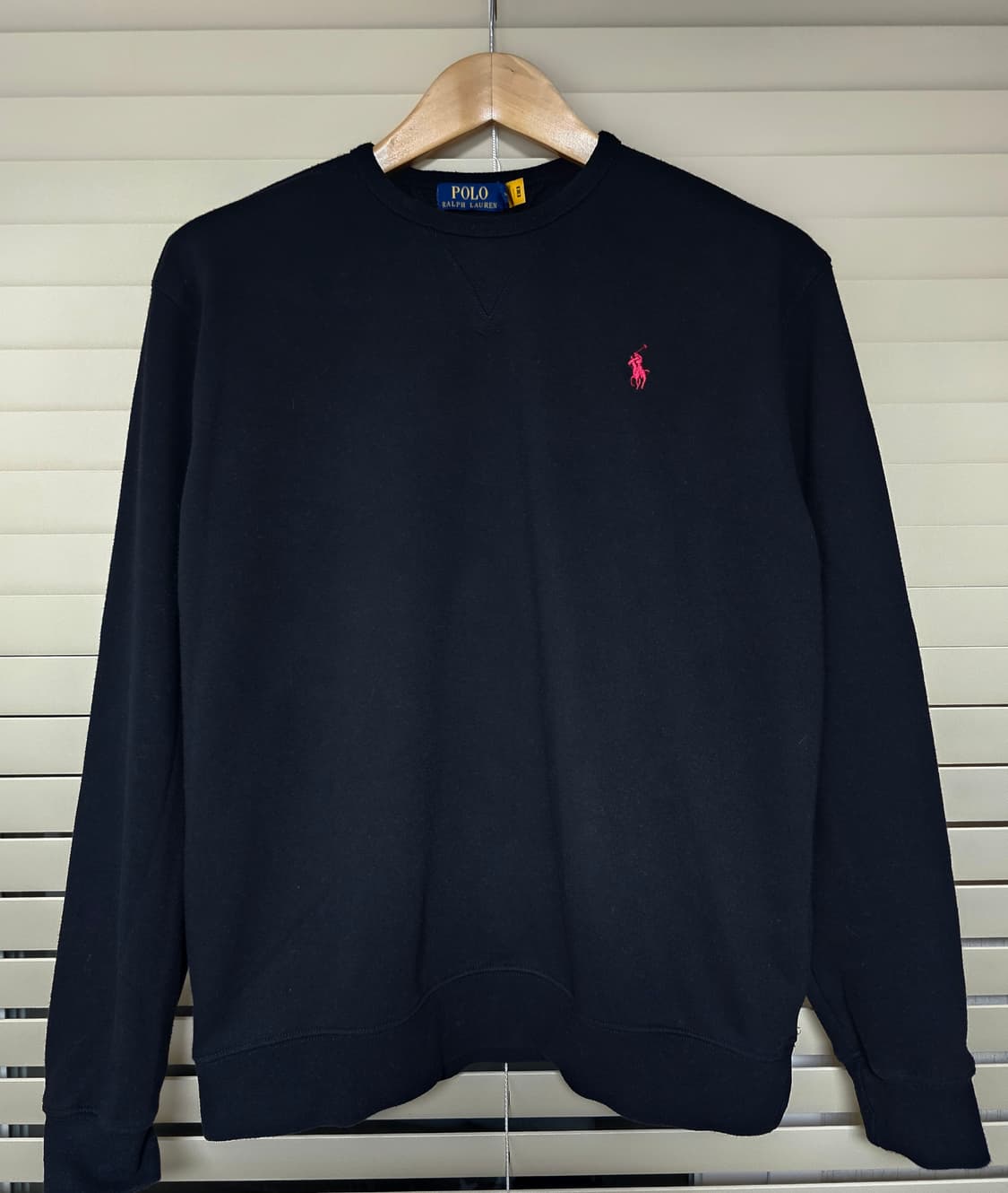 폴로 랄프로렌 (QR정품)맨투맨 블랙 L 상품이미지1