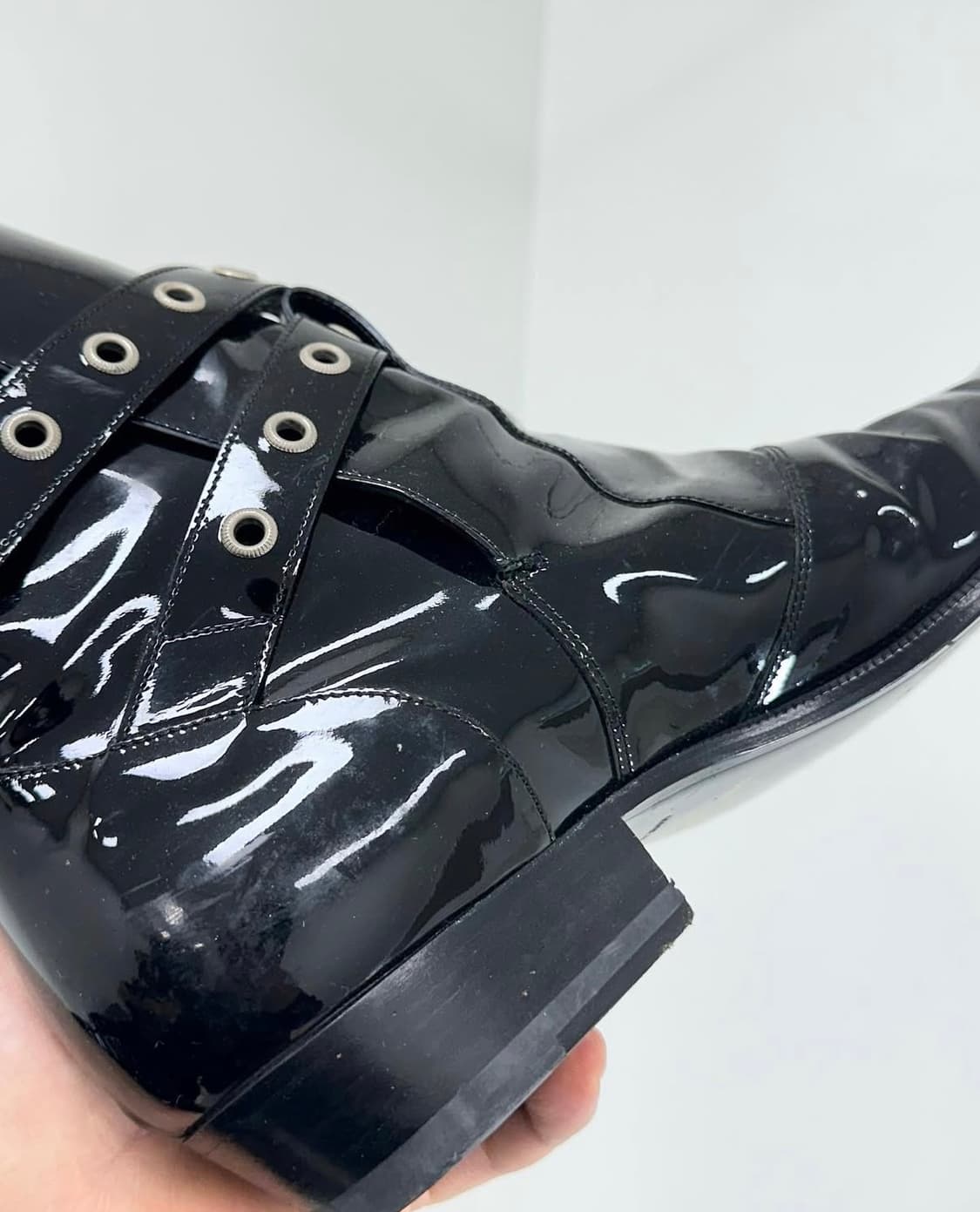 생로랑 14ss 웨스턴 버클 부츠 상품이미지6