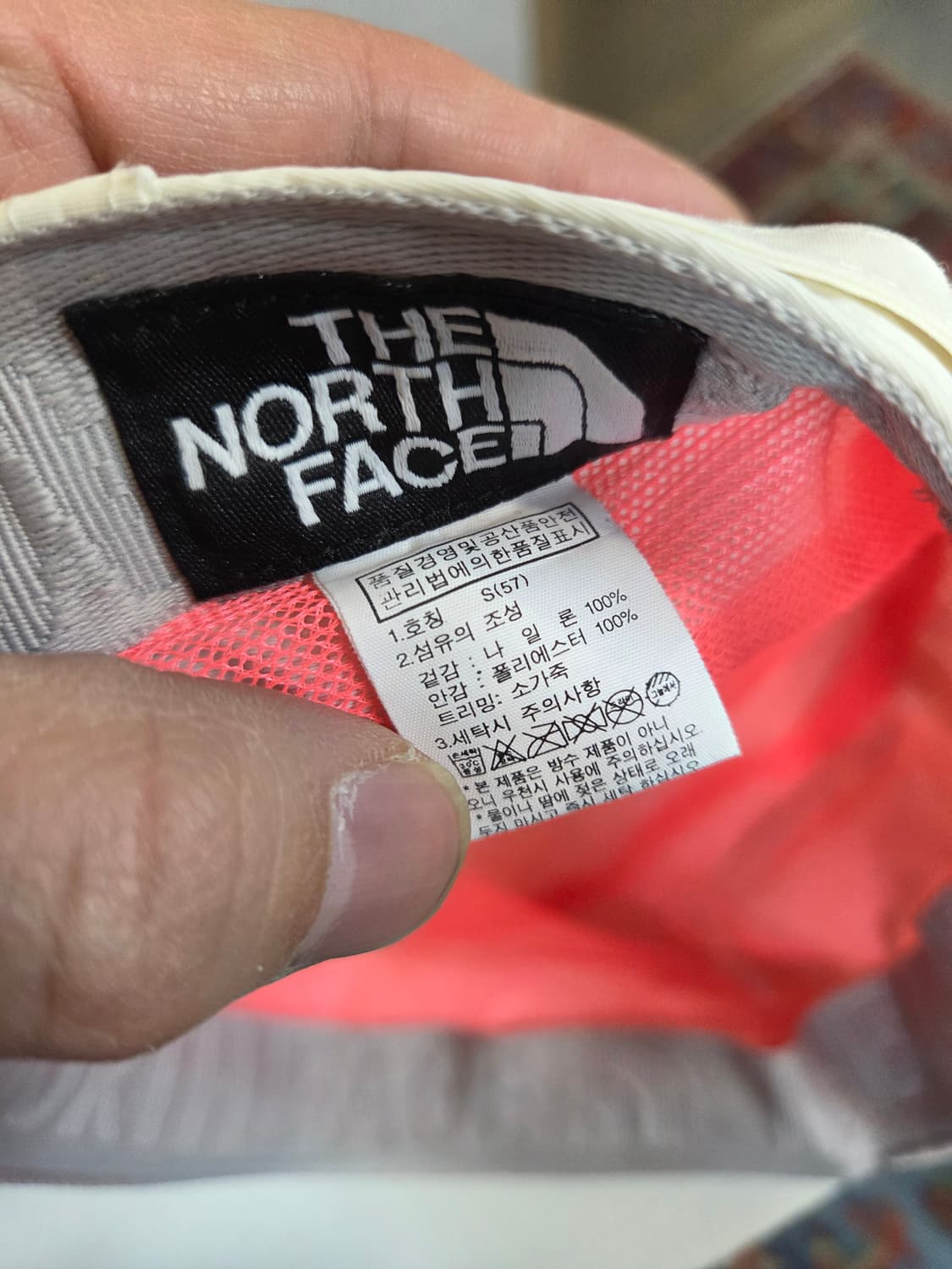 노스페이스 나일론 메쉬 군모 모자 57 s 상품이미지6